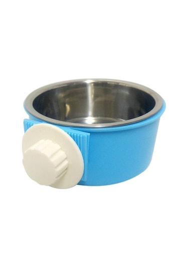 Maxi Life Melamin Gövdeli Vidalı Çelik Kedi Mama Kabı Çok Renkli