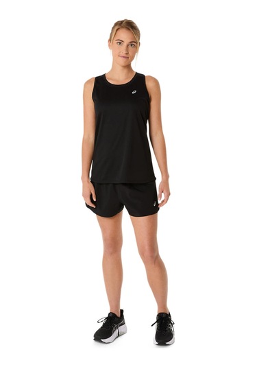 Asics Asıcs Core Splıt Short Kadın Black/pure Silver Şort 2012d182-001 Black/pure Silver