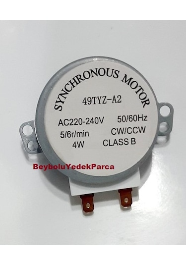 Icf Microdalga Fırın Motor Döner Tabla Cam Tepsi Çevirme Motoru