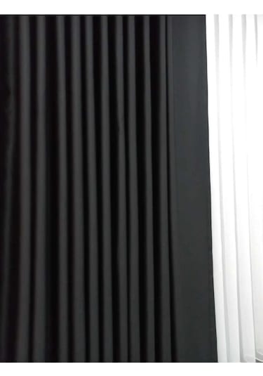 As Perde  Saten Blackout Karartma Fon Perde Çok Renkli