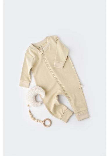 BabyCosy Organik Fermuarlı Tulum Csy3033 001