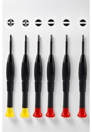 Turk 6 Lı - + Elektronik Gözlük Tamir Tornavida Seti