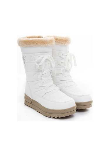 Gimer - Paraşüt Model Beyaz Kar Botu - Kav0702Fg Beyaz