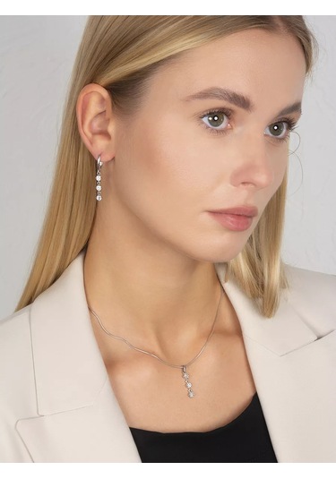 Pavlova Jewelry Moissanitli Gümüş Kolye Ucu 218499346