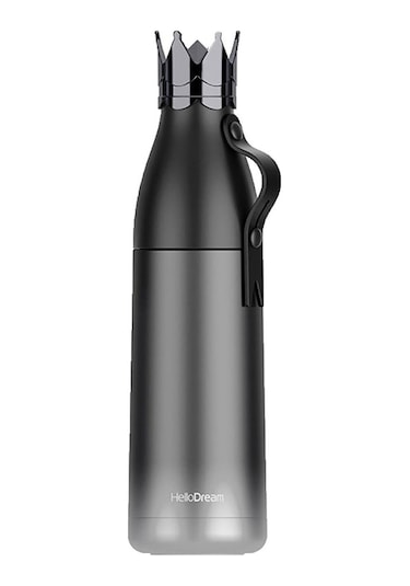 240/350 Ml Taşınabilir Açık Seyahat Termos Taç Isı Yalıtım Bardağı Şişe