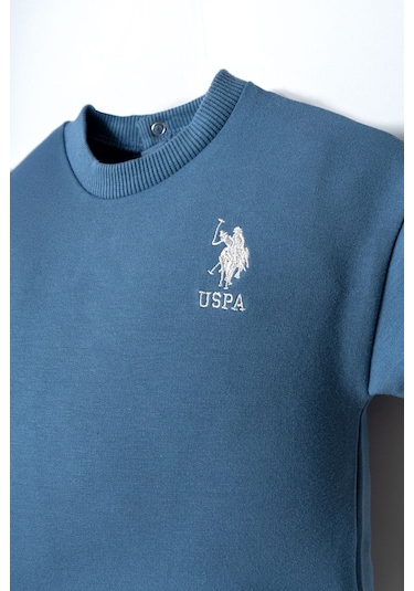 U.s. Polo Assn. Erkek Bebek Mavi Takım Usb2916-c-v2 Mavi