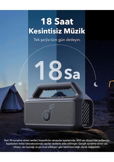Anker Soundcore Boom 2 Se B2b A3148 Siyah