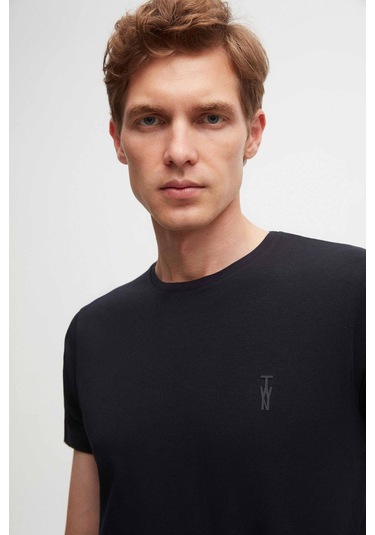 D's Damat Slim Fit Lacivert Düz D's Damat Logo Baskılı Strech Pamuklu T-shirt 2ec148551753m Lacivert D's Damat Slim Fit Lacivert Düz D's Damat Logo Baskılı Strech Pamuklu T-shirt 2ec148551753m Lacivert