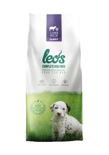 Leos Kuzu Etli Pirinçli Yavru Köpek Maması 15 KG