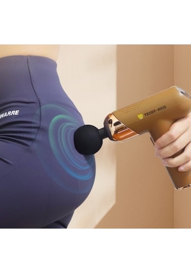 Wondernest Tabancası, Mini Masaj Aleti, Lichen Kas Fitness Fasya Ev Ekipmanı, Hq Kahverengi