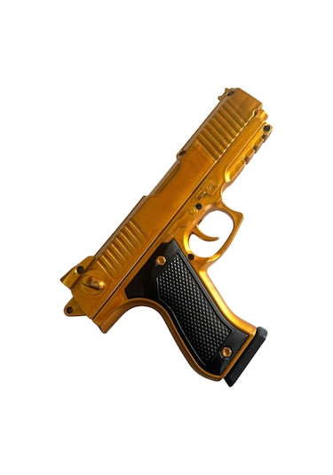 Boncuk Atan Tabanca 2 Adet Gold+ 10 Paket Boncuk Gold