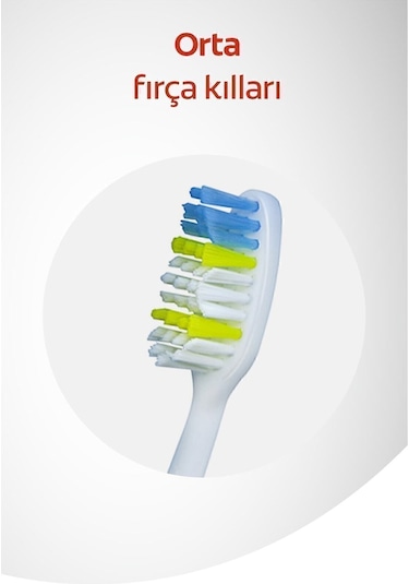 Colgate Extra Clean Dil Temizleyicili Arka Dişlere Uzanan Orta Diş Fırçası 3'lü Ekonomik Pake