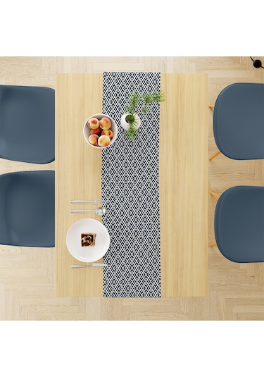 Adawall Mavi Geometrik Runner
