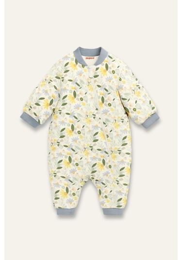 Zeyland Unisex Çocuk Elyaf Dolgulu Uyku Tulumu - Mavi Mavi