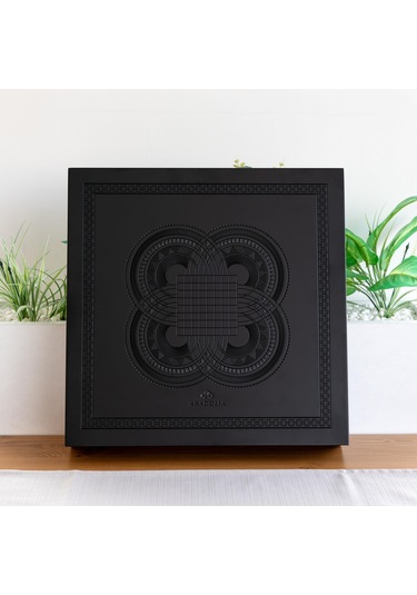 Çaturanga Satranç Takımı Kahverengi-krem Taşlı