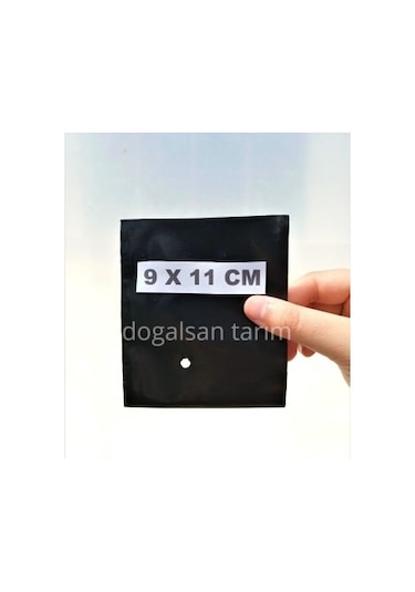 Fidan Poşeti 9X11 cm 10 Adet Körüksüz Fide Poşeti Fide Torbası