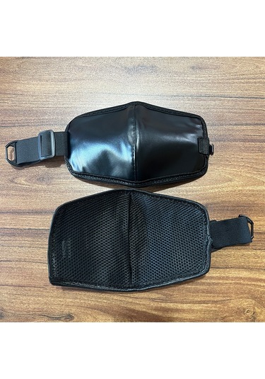 Motosiklet Diz Pedleri L Siyah - Titanyum