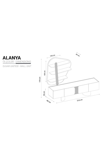 Alanya Duvar Ünitesi