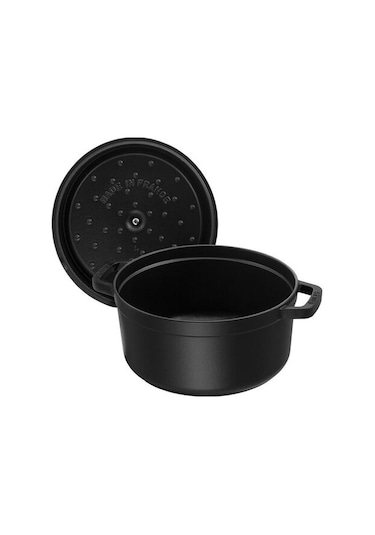 STAUB La Cocotte Derin Döküm Tencere 24 Cm Siyah
