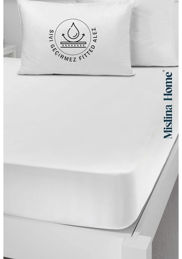 Terry Cotton Pamuklu Sıvı Geçirmez Fitted Full Kenar Tek - Çift Kişilik Çocuk Yatak Koruyucu Alezi