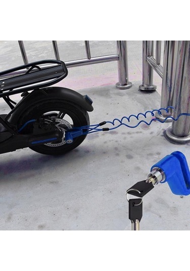 Hırsızlığa Karşı Çelik Tel Kilit Disk Frenler Tekerlek Yurt Dışından A