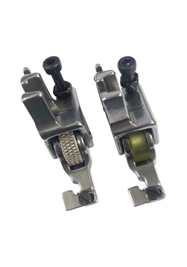 Sanayi Tipi Dikiş Makinesi Rulmanlı Gizli Fermuar Ayağı 2'li Set