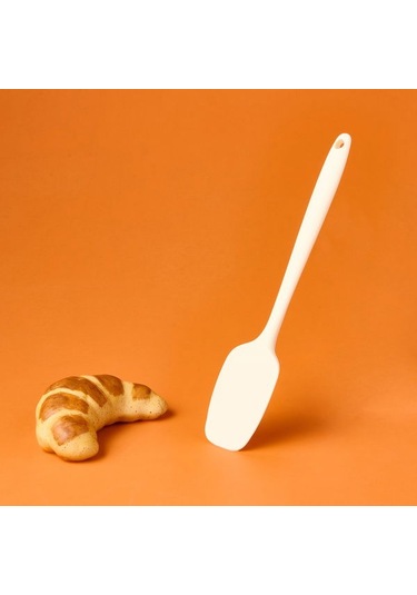 Arow Silikon Spatula - Krem Krem