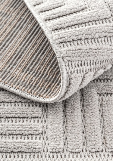 Cool Halı Stone 1062 Gri Kaymaz Taban Koridor Halısı Kesme Yolluk Mutfak Halısı Modern Salon Halısı