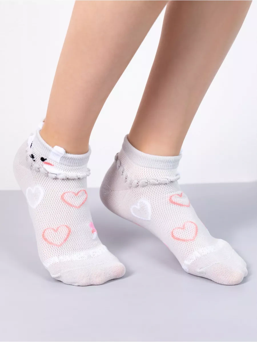 Twınsocks Kalpli Pamuklu Çoraplar 10 Çift 152943057 Pembe