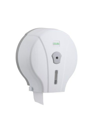 Vialli Mini  Jumbo Tuvalet Kağıdı Dispenseri Beyaz