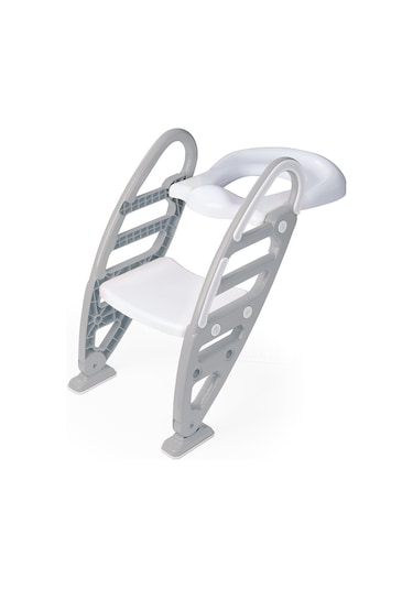 Kaymaz Ayaklı Merdivenli Tuvalet Gri 7245