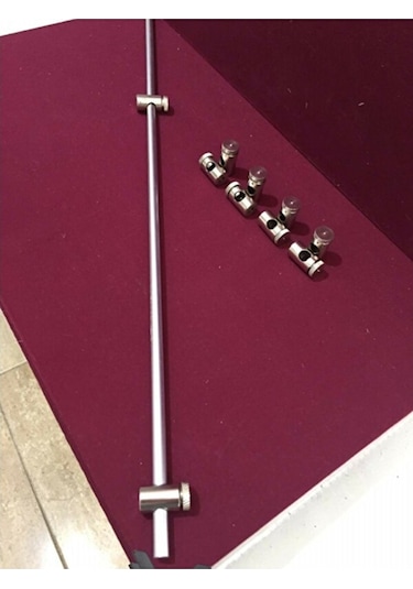 Merdiven Dip Çubuğu , Protokol Basamak Halısı Tutucu Çubuk 8 Mm