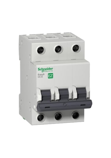 Schneider Electric EZ9F43363 Easy9 3P 63A 3KA C Eğrisi Otomatik Sigorta
