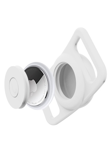 Buff Tagsafe Dogcol Taşınabilir Anahtarlık Airtag Kılıf White