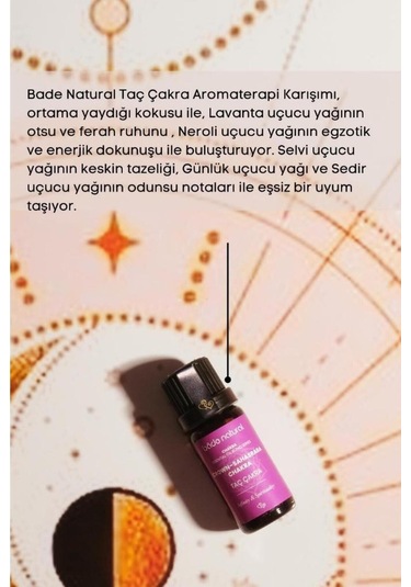 Bade Natural Taç Çakra Aromaterapi Karışımı 10 ML