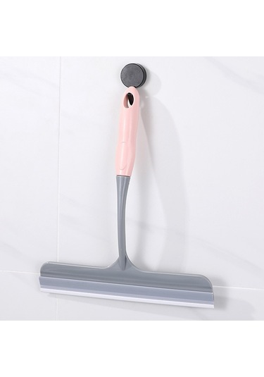 Çok Fonksiyonlu Cam Sileceği Silikon Kaymaz Pencere Zemin Kazıyıcı Uzun Saplı Banyo Aynası Kazıyıcı Ev Cam Temizleme