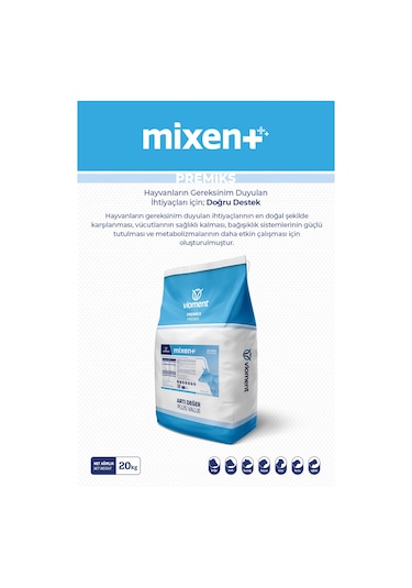 Vioment Mixent 20 Kg - Ruminant Hayvanlarda; Doğru Destek -