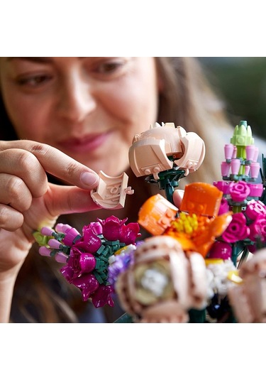 Lego Icons Çiçek Buketi 10280 Yapım Seti Yetişkinlere Yönelik