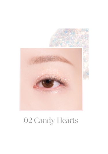 Dasique İnci Işıltılı Likit Glitter Starlit Jewel Liquid Glitter 02 Candy Hearts 02 Candy Hearts