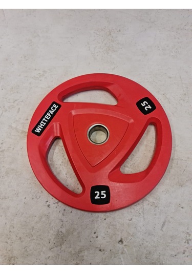 Whiteface Olimpik Plaka 25 KG Kırmızı