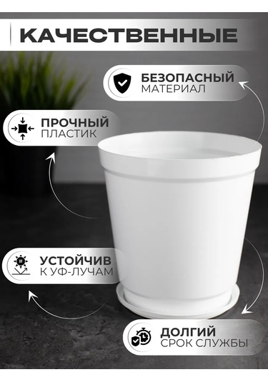 Onest Tabaklı Saksılar 1,5 L 5'li S 400601687