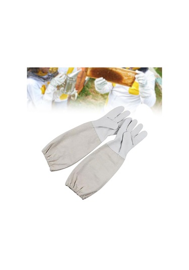 Homyl 2x Arıcılık Eldiveni Çizilmez El Koruyucu Büyük