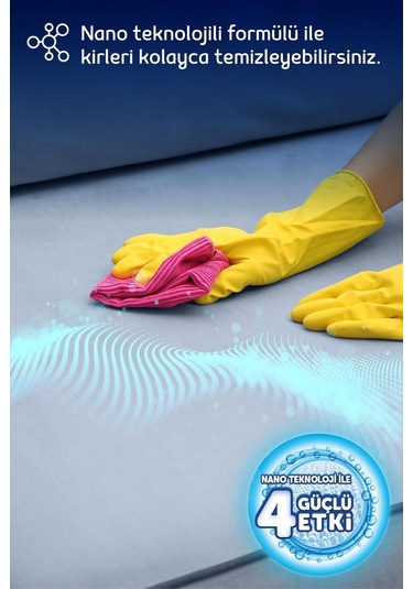 Fakir Nano Teknoloji İle Lavantalı Elde Yıkama Halı ve Koltuk Şampuanı 1 L