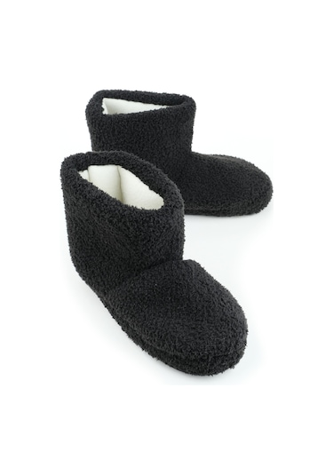 Gezer Kışlık Ev İçi Kadın Panduf Bot GA7KZE.03323.01.006.0C Siyah