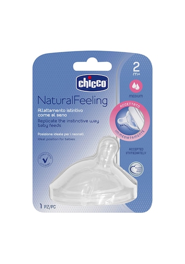 Chicco 011Naturalfeelıngbiberon Emziği 2 Ay+ Ort