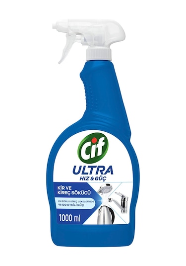 Cif Yüzey Temizleyici Ultra Hız Banyo Sprey 1000 ML