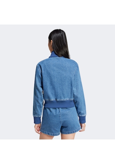 Adidas Denim Tt Kadın Mavi Ceket Jd2570 Lacivert