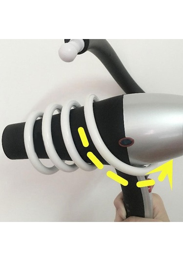 Suntek Askılı Boyun Köpek Saç Kurutma Makinesi Braketi Siyah