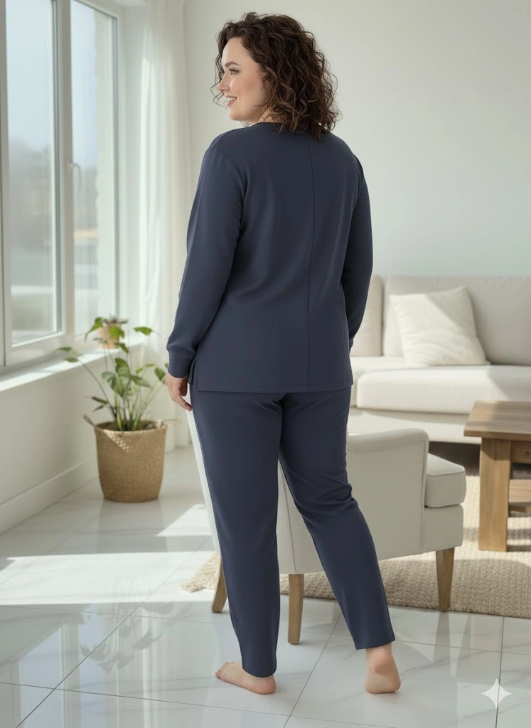 Kadın Lacivert Eşofman Takımı Lacivert