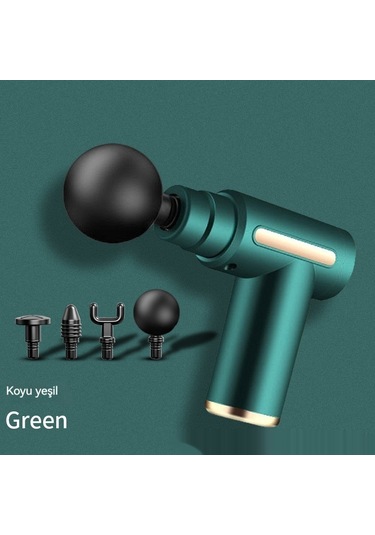 Jian Fan Elektrikli Fasya Tabancasımini Ev İterşimi Rahatlamak Kasıllı Servikal Masaj Mini Masaj Tabancasıkırmızı Kırmızı